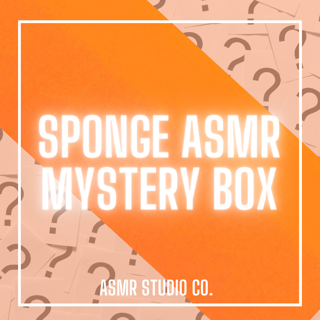 Sponge ASMR Mystery Box