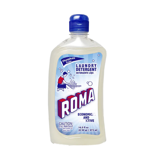 Detergente líquido para ropa Roma, 16 oz