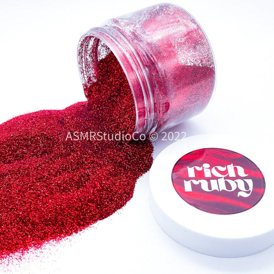 'Rich Ruby' Fine Glitter