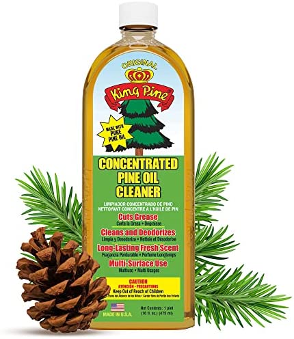 Limpiador de aceite de pino puro King Pine dorado