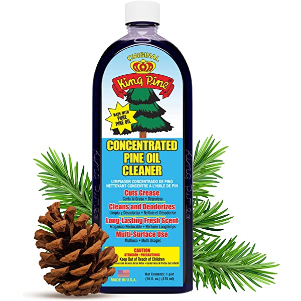 Limpiador de aceite de pino puro King Pine negro