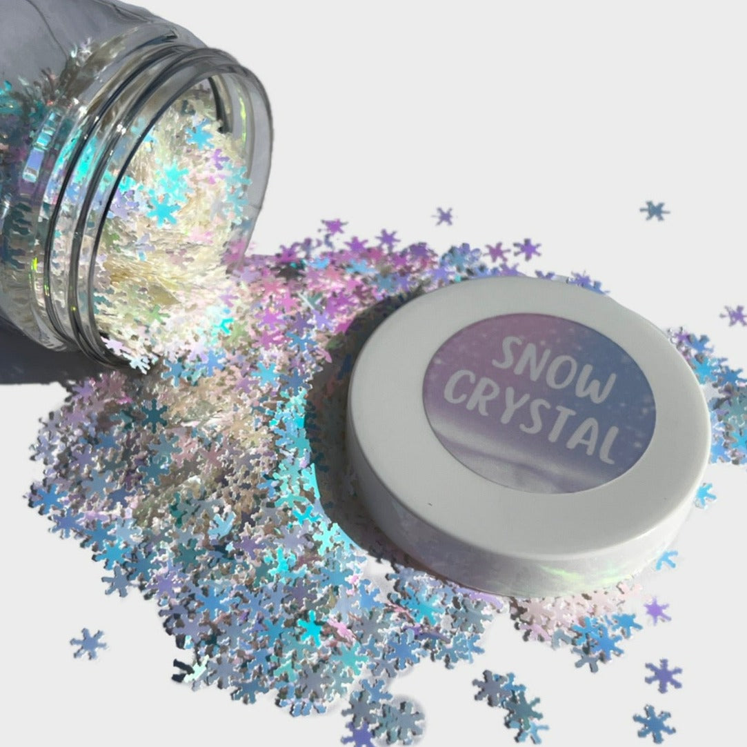 'Snow Crystal' Chunky Glitter