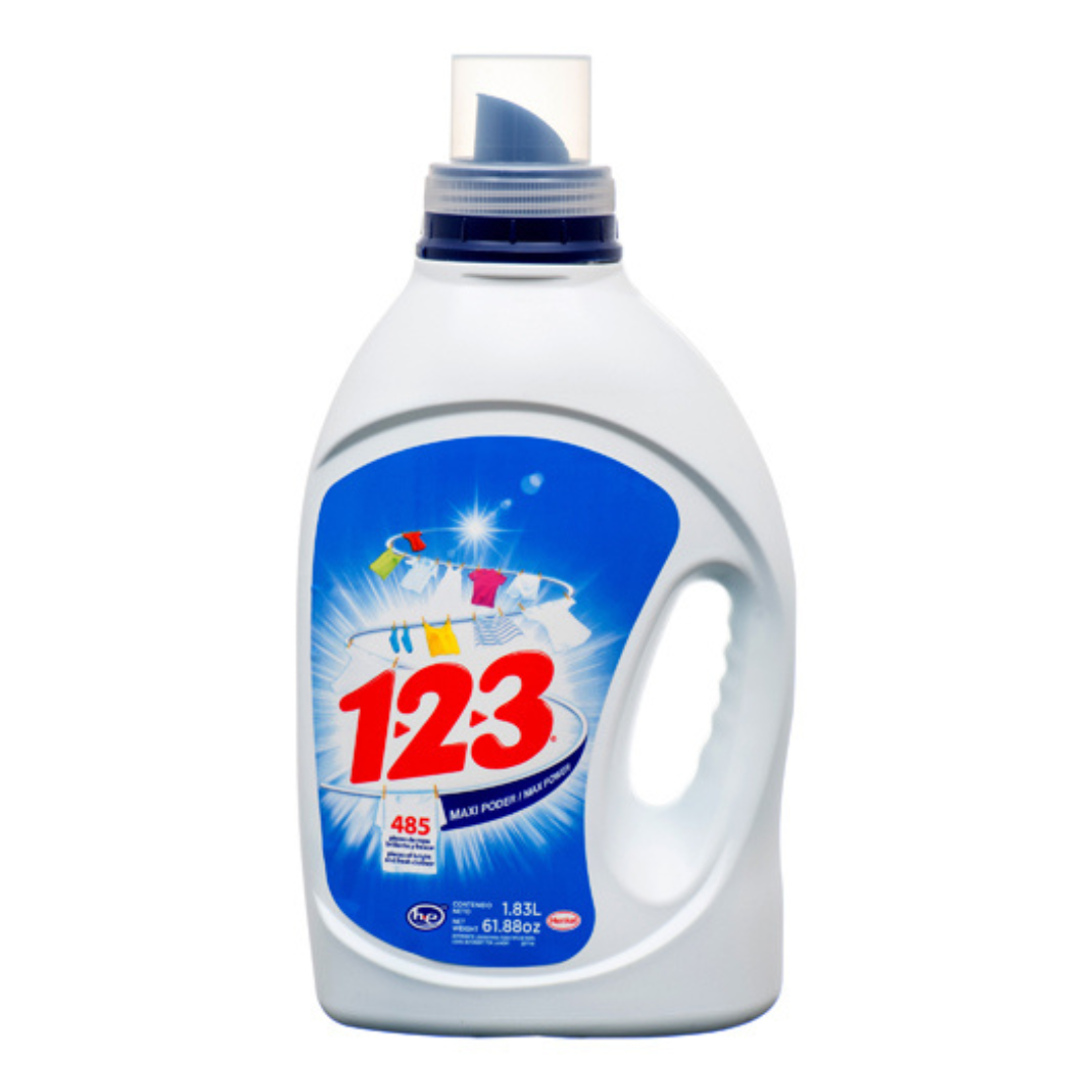 123 Detergente líquido para ropa