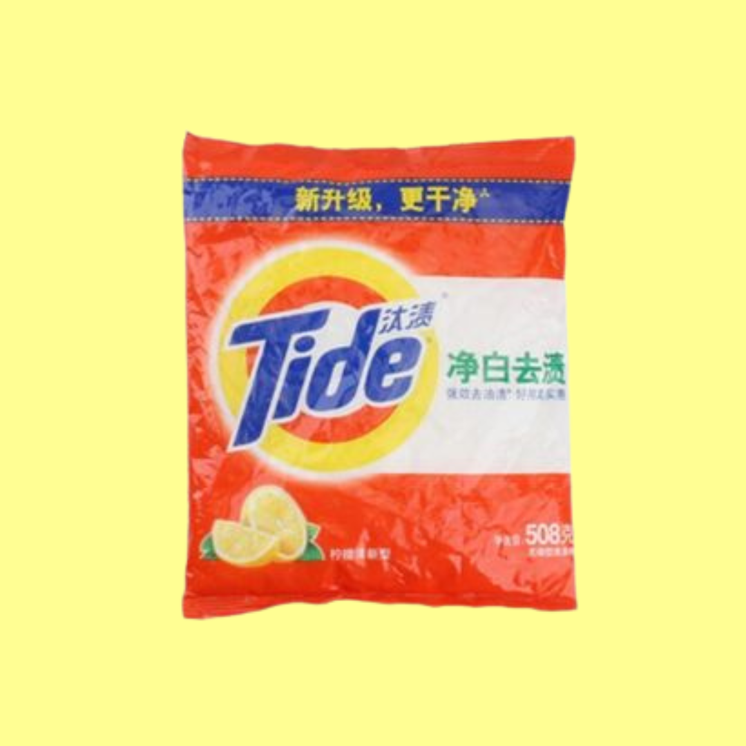 Polvo de lavandería Tide Lemon