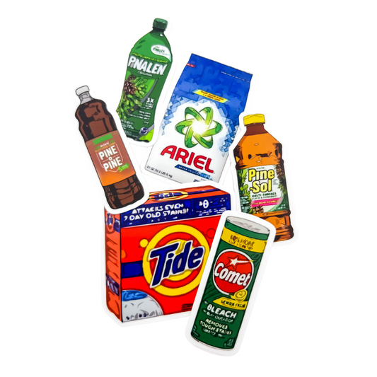 Cleaning Product Sticker Pack Vol. 1