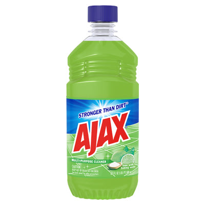 Ajax - Pack de 8 - AJAX nettoyants ménagers Ajax d'origine Végérale Trad  Eucalyptus 1,25l