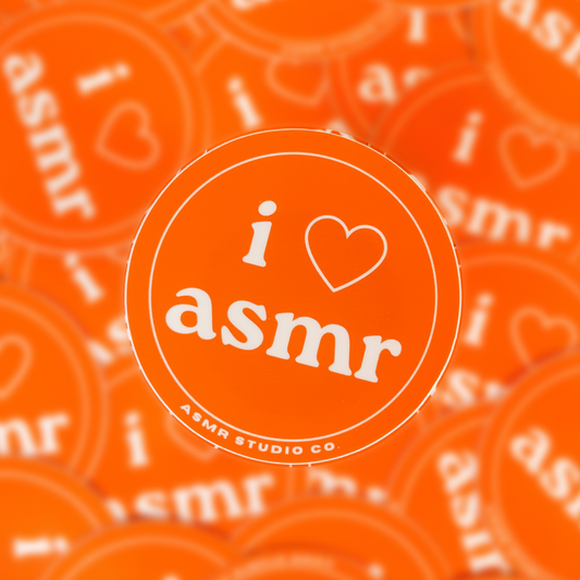 I <3 ASMR Sticker