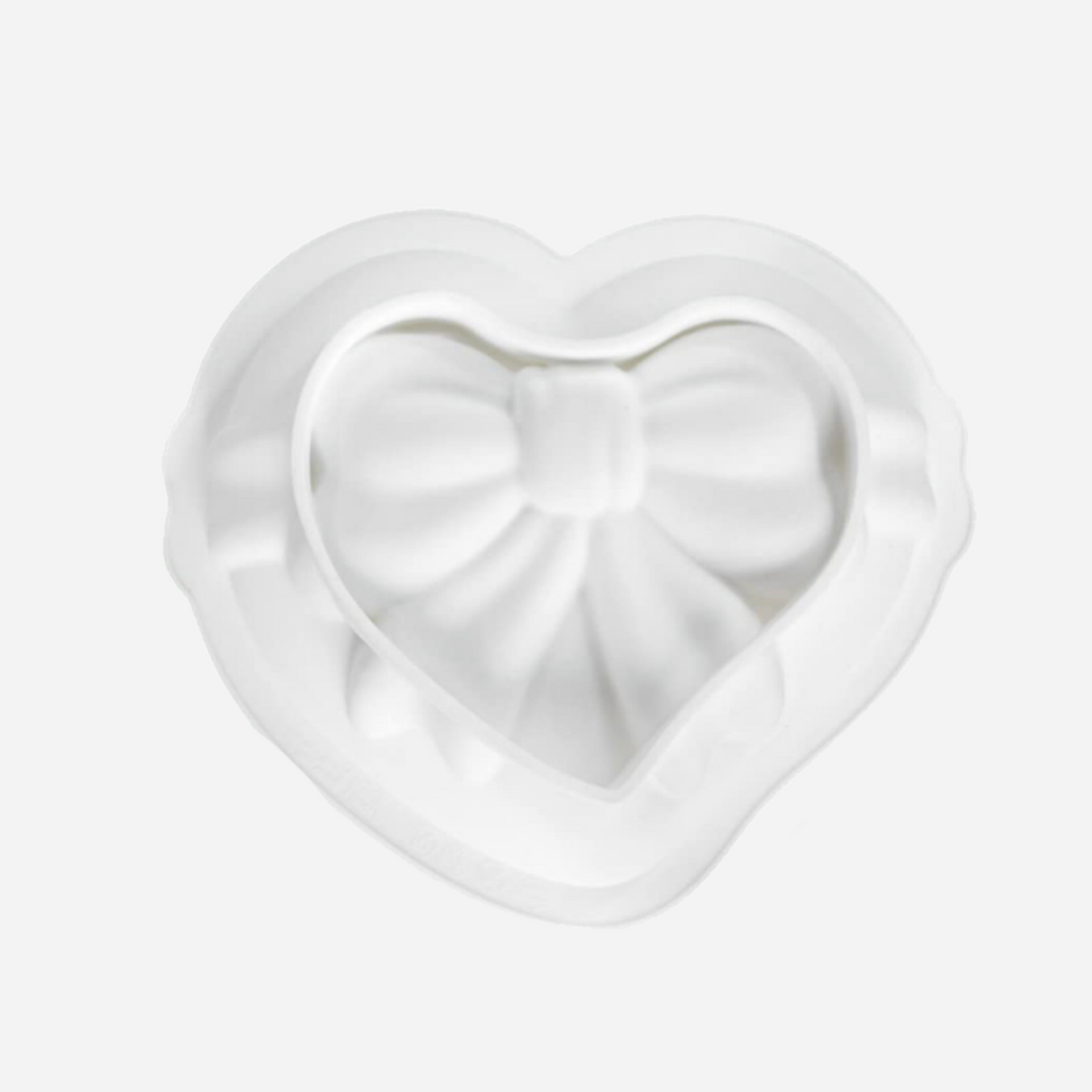 Heart with Bow Mold